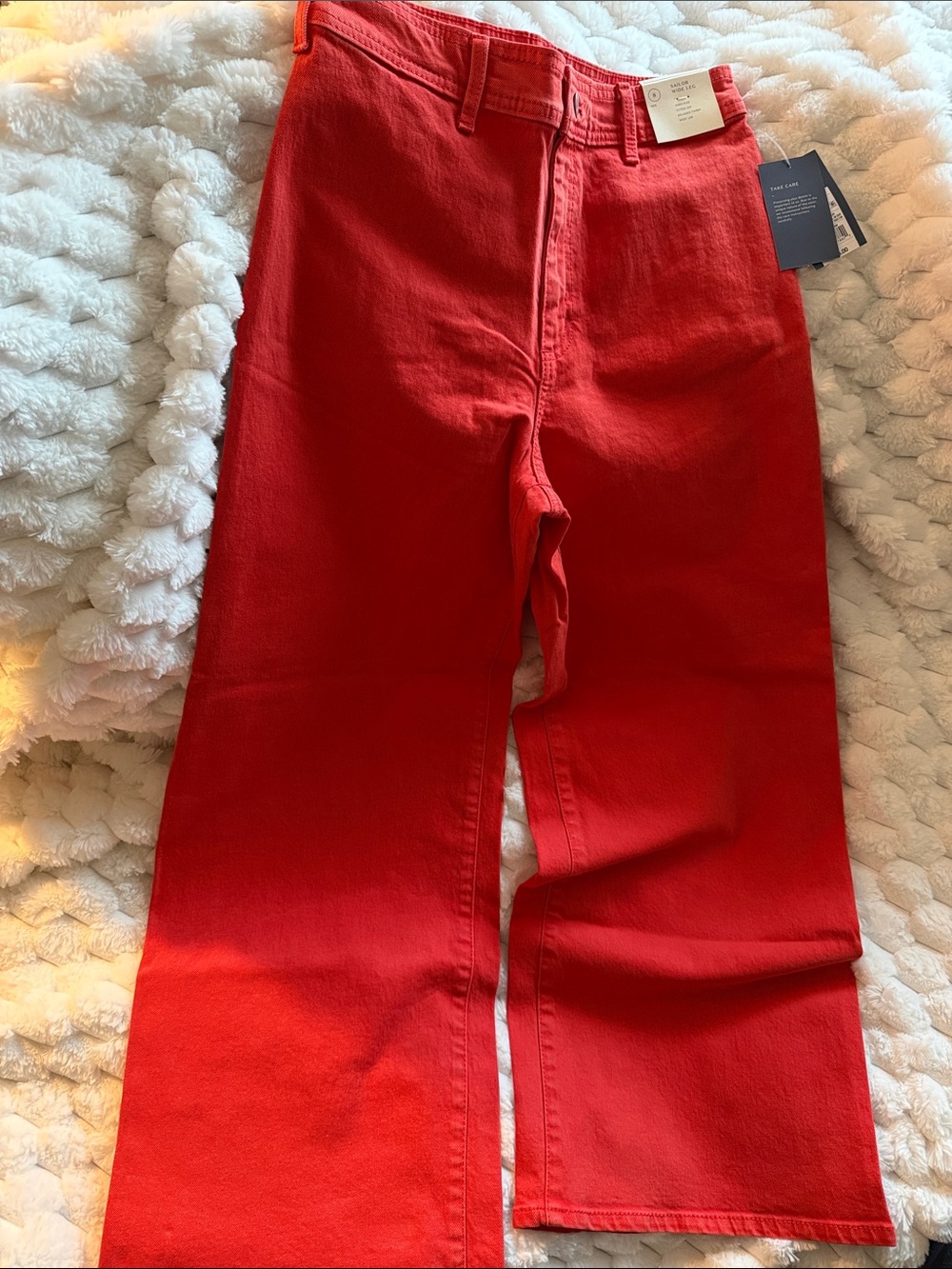 Universal Thread Red Wide Leg Jeans